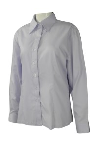 R261 度身訂做長袖恤衫 團體訂購修身恤衫款式 澳門 印務局 設計修身恤衫供應商